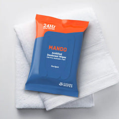 3-pack 15CT Wipes | Acidified Deodorant Wipes