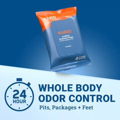 5-pack 15CT Wipes | Acidified Deodorant Wipes