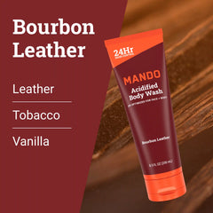 Bourbon Leather | Acidified Body Wash