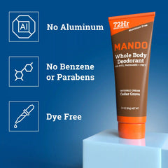 Cedar Grove | Aluminum Free Cream Deodorant