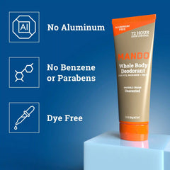 Unscented | Aluminum Free Cream Deodorant