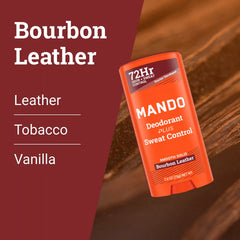 Bourbon Leather | Sweat Control Solid Deodorant