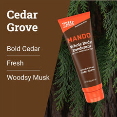 Cedar Grove | Aluminum Free Cream Deodorant