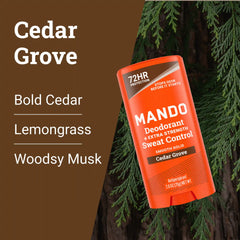 Cedar Grove | Sweat Control Solid Deodorant