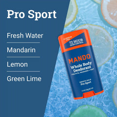 Pro Sport | Aluminum Free Solid Deodorant
