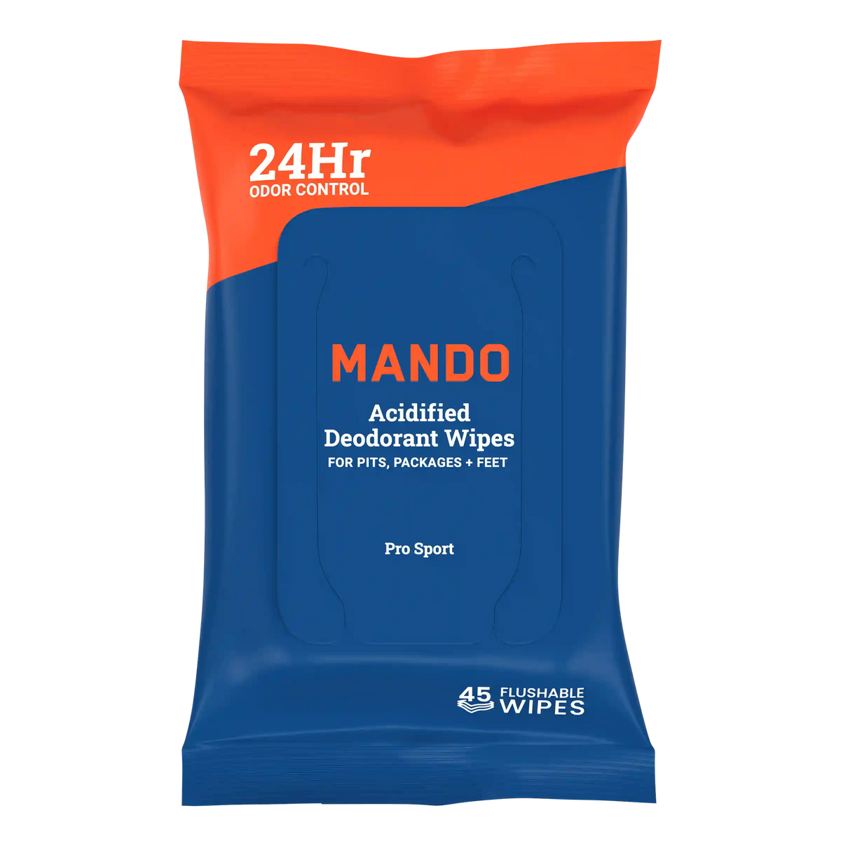 45CT Wipes | Acidified Deodorant Wipes