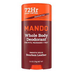 Bourbon Leather | Aluminum Free Solid Deodorant